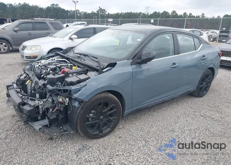 2025 Nissan Sentra Sr z USA, uszkodzony, nr VIN 3N1AB8DV2SY330267